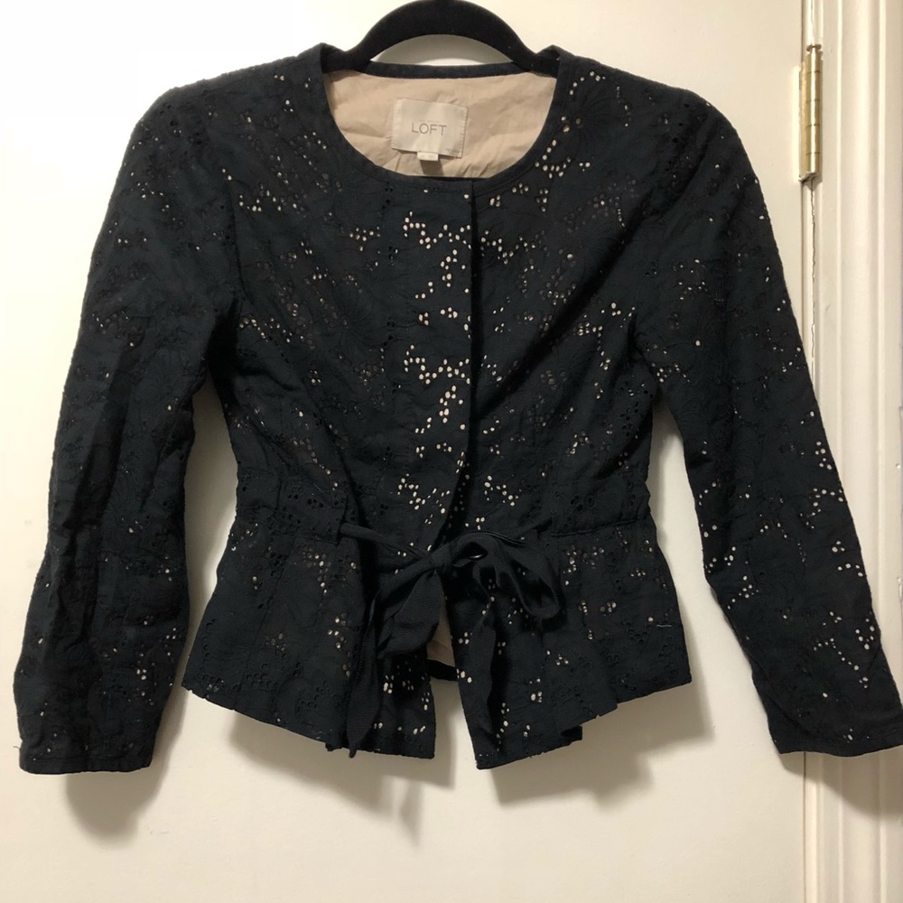 LOFT EYELET JACKET